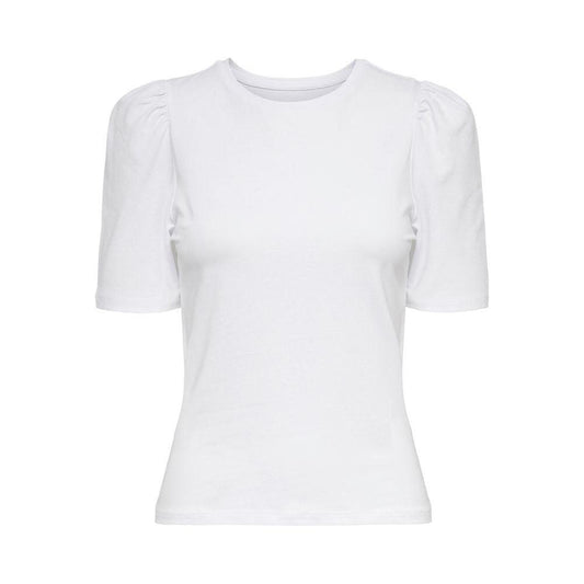 Only White Cotton Tops & T-Shirt Only Lavender