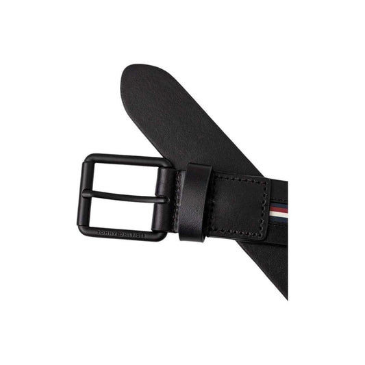 Tommy Hilfiger Black Leather Belt Tommy Hilfiger Dark Slate Gray