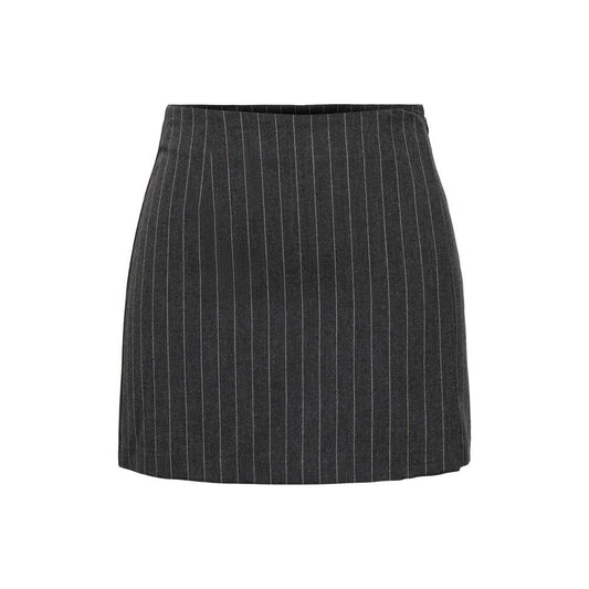 Only Gray Polyester Skirt Only Dark Slate Gray