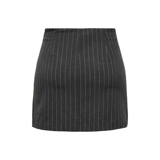 Only Gray Polyester Skirt Only Dark Slate Gray