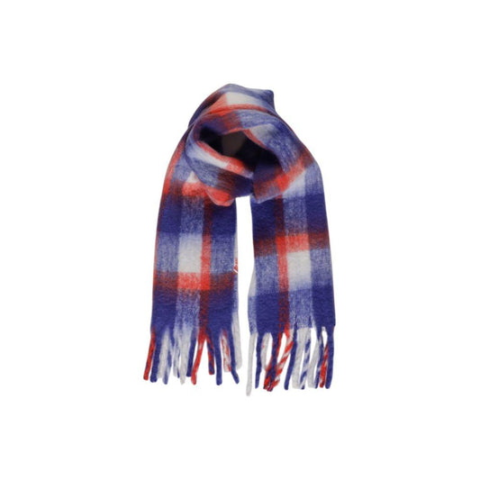 Only Purple Polyester Scarf Only Dark Slate Blue