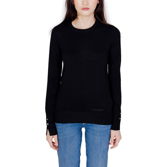 Guess Black Cotton Sportswear GU-11479100009-IT38|XS