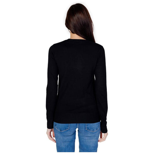 Guess Black Cotton Sportswear GU-11479100009-IT38|XS
