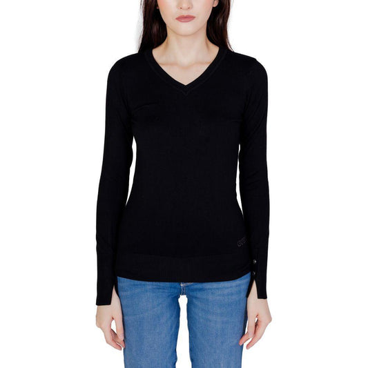 Guess Black Cotton Sportswear GU-11479800009-IT38|XS