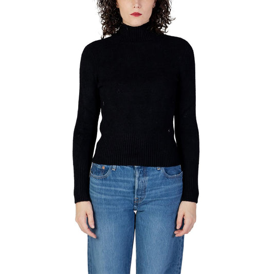 Guess Black Polyamide Turtleneck GU-11511000009-IT38|XS