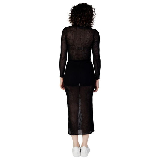 Calvin Klein Jeans Calvin Klein Jeans Black Marabou Dress CA-12009500009-IT38|XS 1728,71956299936,Black,Calvin Klein Jeans,Clothing,Dresses - Women - Clothing,IT38|XS,IT40|S,IT42|M,New with tags,Women,Women - Clothing