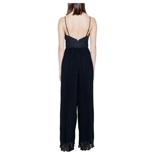 Guess Black Polyester Jumpsuit GU-13238600009-IT40|S