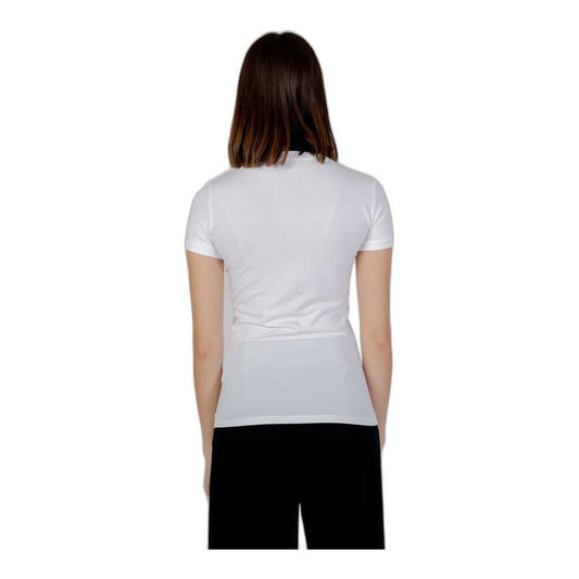 Guess White Cotton Tops & T-Shirt Guess Black