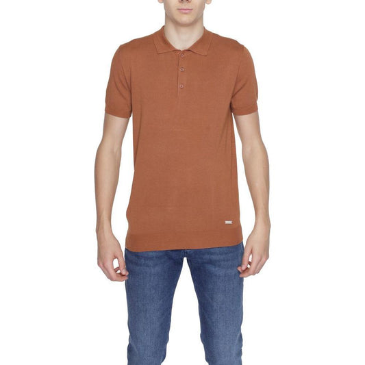 Gianni Lupo Gianni Lupo Brown Viscose Polo Shirt GI-14087800140-IT44 | S 1728,71956299936,Brown,Clothing,Gianni Lupo,IT44 | S,Men,Men - Clothing,New with tags,Polo Shirt - Men - Clothing