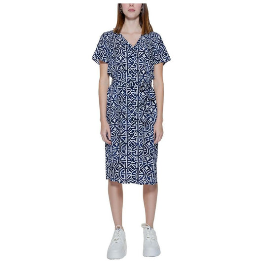 Street One Street One Blue Viscose Dress ST-14391600010-IT36|XXS 1728,71956299936,Blue,Clothing,Dresses - Women - Clothing,IT36|XXS,IT38|XS,IT40|S,IT42|M,IT44|L,New with tags,Street One,Women,Women - Clothing