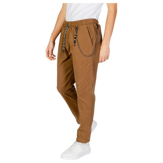 Gianni Lupo Gianni Lupo Brown Cotton Jeans & Pant GI-14788300140-IT50 | L 1728,71956299936,Brown,Clothing,Gianni Lupo,IT50 | L,IT54 | XXL,Jeans & Pants - Men - Clothing,Men,Men - Clothing,New with tags
