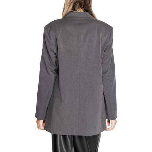 Only Gray Recycled Polyester Suits & Blazer Only Dim Gray