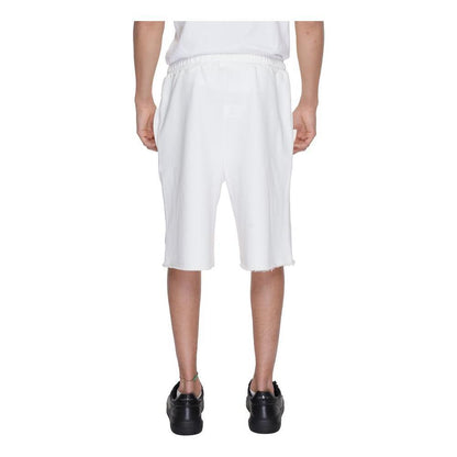 Underclub White Cotton Bermuda