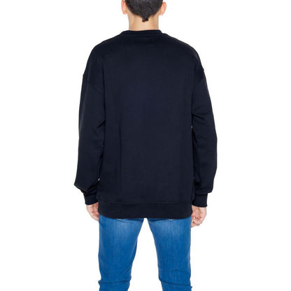 Underclub Black Cotton Sweatshirt