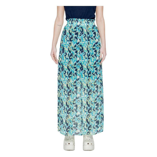 Morgan De Toi Turquoise Polyester Skirt
