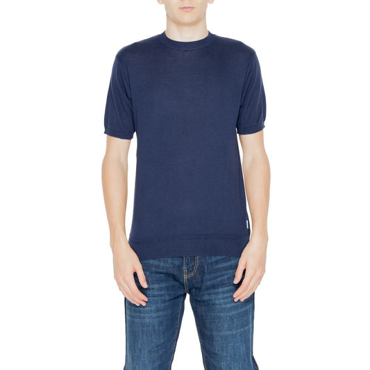 Hamaki-Ho Blue Cotton T-Shirt 1728,71956299936,Blue,Clothing,Hamaki-Ho,IT54 | XXL,Men,New with tags,T-Shirts - Clothing,T-Shirts - T-Shirts - Clothing