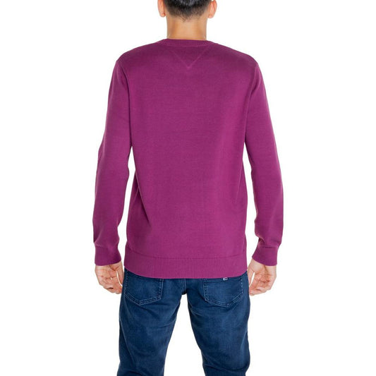 Tommy Hilfiger Jeans Tommy Hilfiger Jeans Purple Organic Cotton Sweater TO-14566002214-IT52 | XL 1728,71956299936,Clothing,IT52 | XL,Men,Men - Clothing,New with tags,Purple,Sweaters - Men - Clothing,Tommy Hilfiger Jeans