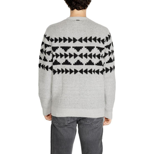 Antony Morato Gray Marabou Sweater AN-14638600136-IT52 | XL