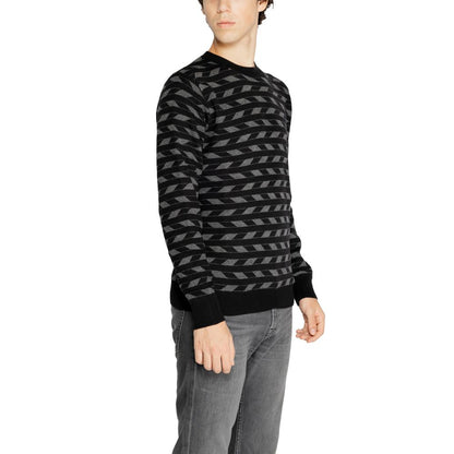 Antony Morato Black Marabou Sweatshirt