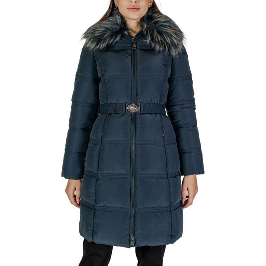 Guess Black Polyester Jackets & Coat GU-14698800144-IT42|M