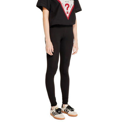 Jacqueline De Yong Black Cotton Leggings