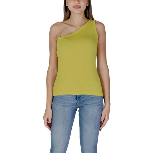 B.Young Yellow Cotton Tops & T-Shirt B.Young Rosy Brown