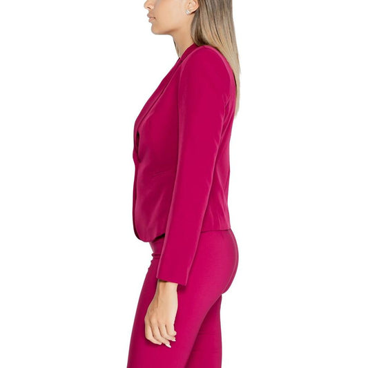 Rinascimento Bordeaux Polyester Suits & Blazer Rinascimento Maroon