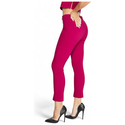 Rinascimento Bordeaux Polyester Jeans & Pant Rinascimento Light Gray