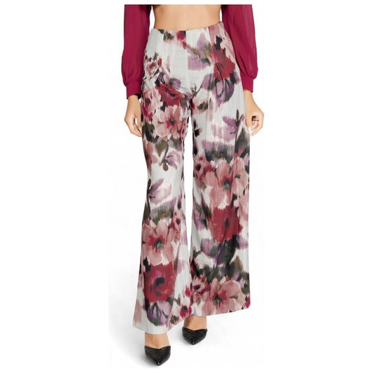 Rinascimento Bordeaux Polyester Jeans & Pant Rinascimento Gray