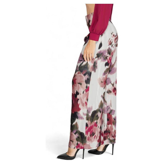 Rinascimento Bordeaux Polyester Jeans & Pant Rinascimento Gray
