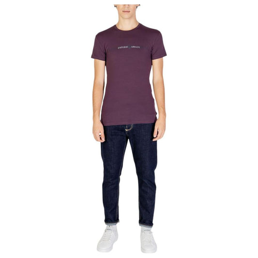 Emporio Armani Underwear Emporio Armani Underwear Purple Cotton T-Shirt EM-15167302214-IT46 | M 1728,71956299936,Clothing,Emporio Armani Underwear,IT46 | M,Men,Men - Clothing,New with tags,Purple,T-Shirts - Men - Clothing