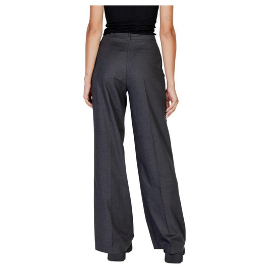 Morgan De Toi Gray Polyester Jeans & Pant Morgan De Toi Dark Slate Gray