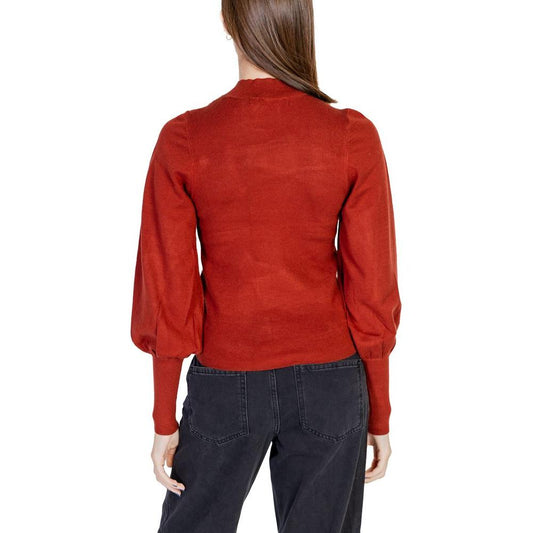 Vero Moda Vero Moda Red Viscose Tops & T-Shirt VE-15559802212-IT40|S 1728,71956299936,Clothing,IT40|S,IT42|M,IT44|L,New with tags,Red,Tops & T-Shirts - Women - Clothing,Vero Moda,Women,Women - Clothing,XL