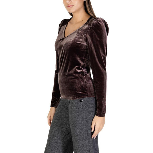 B.Young Brown Polyester Tops & T-Shirt B.Young Dark Slate Gray