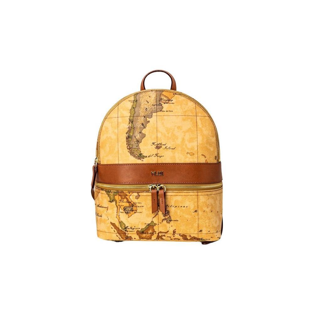 Front view with bag zipped and handles upright.