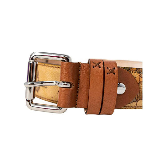 Alviero Martini Prima Classe Beige Leather Belt Alviero Martini Prima Classe Sienna