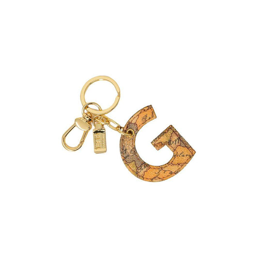 Alviero Martini Prima Classe Beige Polyethylene Keychain Alviero Martini Prima Classe Dark Khaki