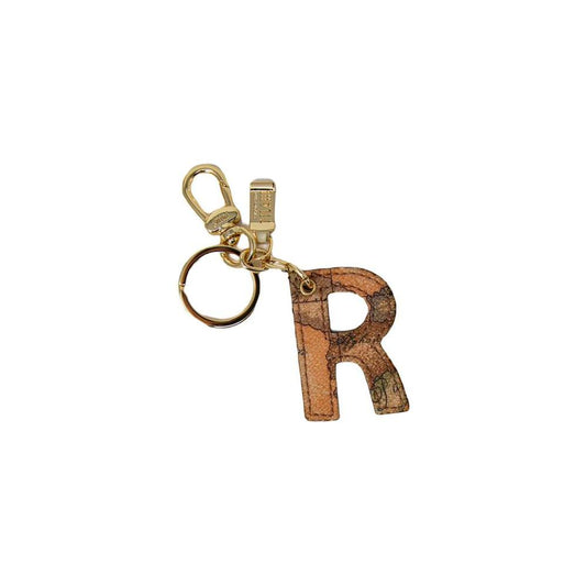 Alviero Martini Prima Classe Beige Leather Keychain Alviero Martini Prima Classe Dim Gray