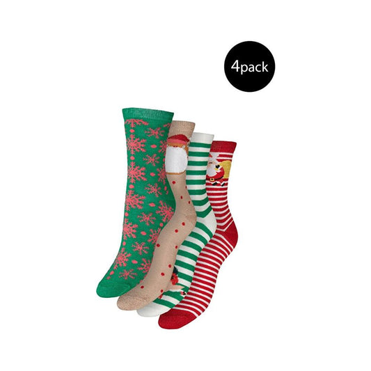 Vero Moda Multicolor Cotton Tights & Sock Vero Moda Rosy Brown