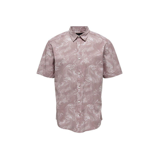 Only & Sons Only & Sons Purple Cotton Shirt ON-10275600139-IT42 | XS 1728,71956299936,Clothing,IT42 | XS,Men,Men - Clothing,New with tags,Only & Sons,Purple,Shirts - Men - Clothing