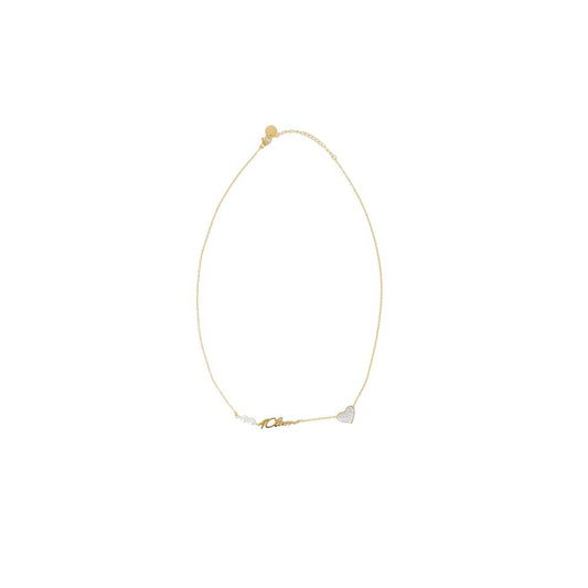 Alviero Martini Prima Classe Gold Stainless Steel Necklace Alviero Martini Prima Classe Beige
