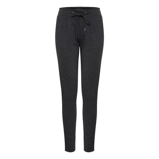 ICHI Gray Polyester Jeans & Pant ICHI Dark Slate Gray