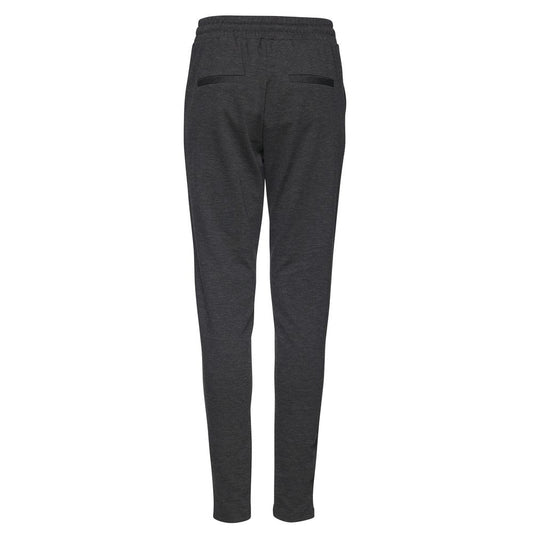 ICHI Gray Polyester Jeans & Pant ICHI Dark Slate Gray