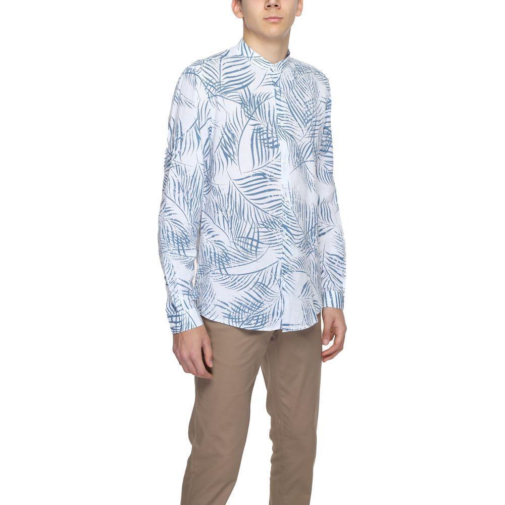 Antony Morato Blue Cotton Shirt