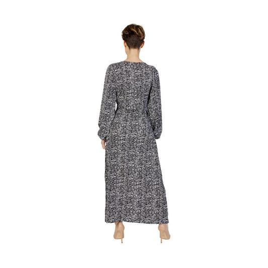Jacqueline De Yong White Polyester Dress Jacqueline De Yong Dark Slate Gray