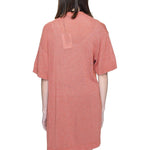 Jacqueline De Yong Red Recycled Cotton Cardigan