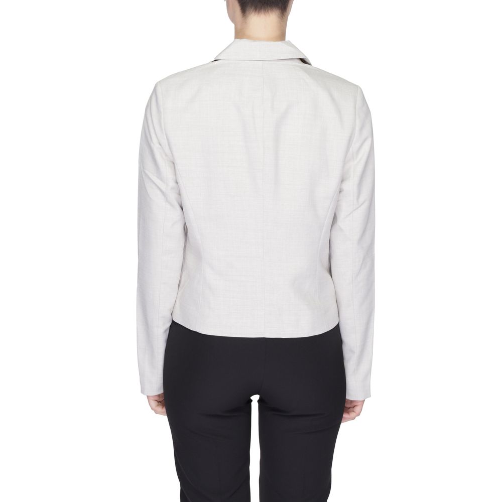 Vero Moda Gray Polyester Blazer 1728,71956299936,Blazers - Suits & Blazers - Clothing,Clothing,Gray,IT36|XXS,IT38|XS,New with tags,Suits & Blazers - Clothing,Vero Moda,Women