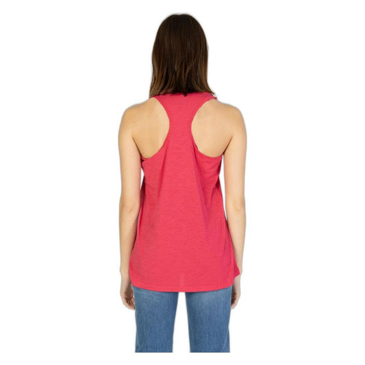 Blauer Blauer Pink Cotton Tops & T-Shirt BL-13445501373-IT38|XS