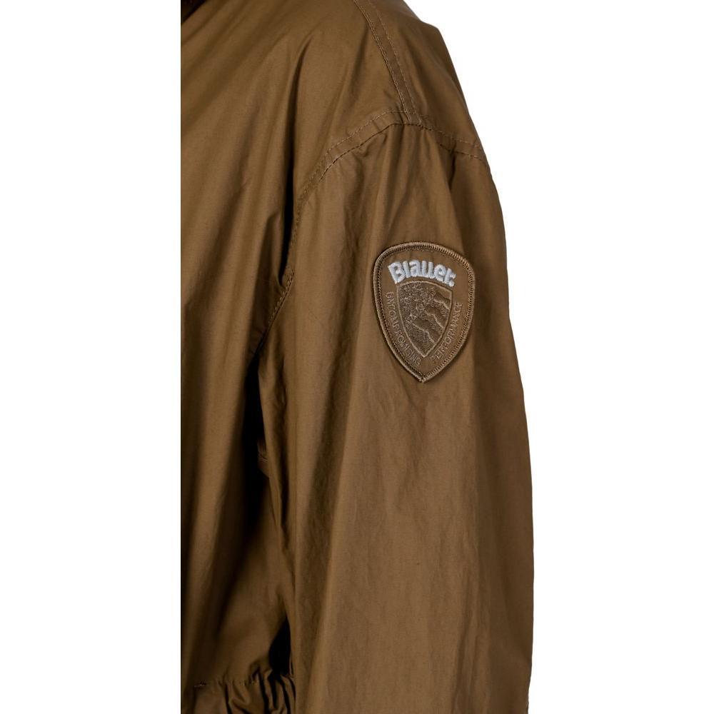 Blauer Green Cotton Parka BL-13445600148-IT38|XS