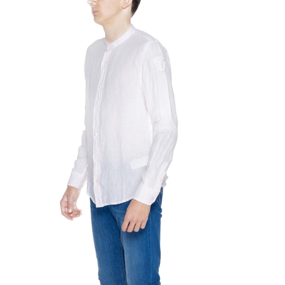 Blauer Multicolor Linen Dress Shirt